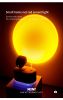 300ml Air Humidifier Sunset Projector Light Portable 2000mAh Battery Mini Sunset Light Humidifier Cool Mist Oil Diffuser