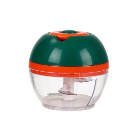 Household Garlic Puller, Chopped Vegetables And Chopped Vegetables (Option: Green orange)